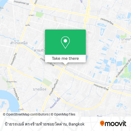 ป้ายรถเมล์ ตรงข้ามท้ายซอยวัดด่าน map