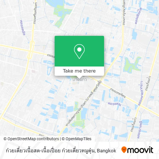 ก๋วยเตี๋ยวเนื้อสด-เนื้อเปื่อย ก๋วยเตี๋ยวหมูตุ๋น map