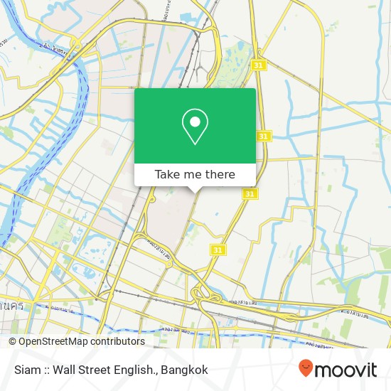 Siam :: Wall Street English. map