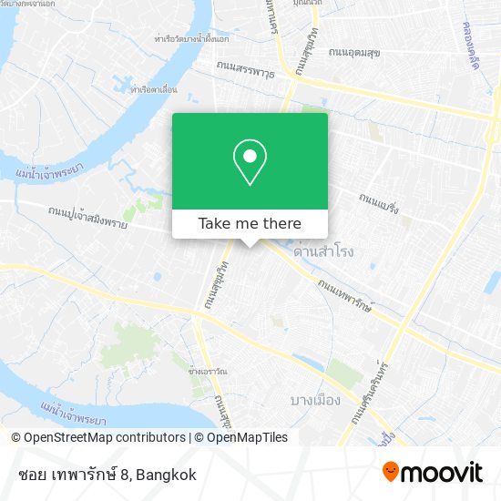 ซอย เทพารักษ์ 8 map