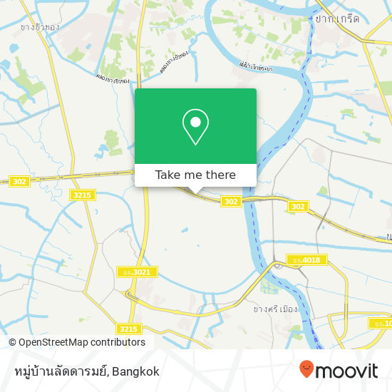 หมู่บ้านลัดดารมย์ map