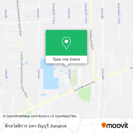 ตึกสวัสดิการ มทร.ธัญบุรี map