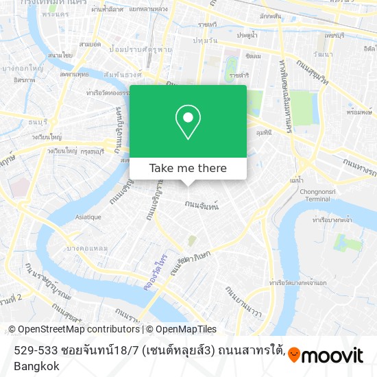 529-533 ซอยจันทน์18 / 7 (เซนต์หลุยส์3) ถนนสาทรใต้ map