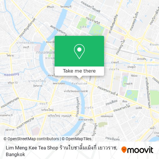 Lim Meng Kee Tea Shop ร้านใบชาลิ้มเม้งกี่ เยาวราช map