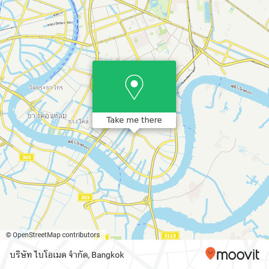 บริษัท ไบโอเมด จำกัด map