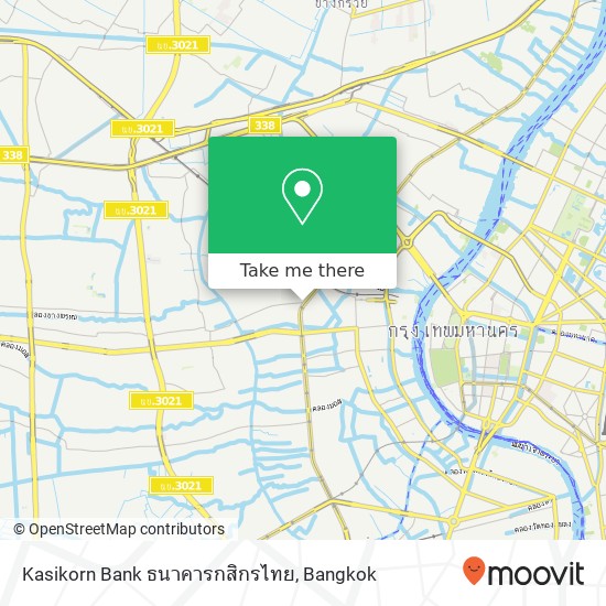 Kasikorn Bank ธนาคารกสิกรไทย map