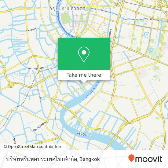 บริษัทพรีแพคประเทศไทยจำกัด map