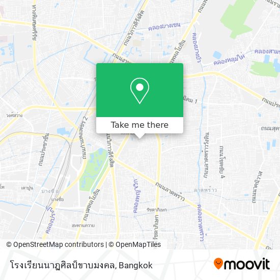 โรงเรียนนาฏศิลป์ขาบมงคล map