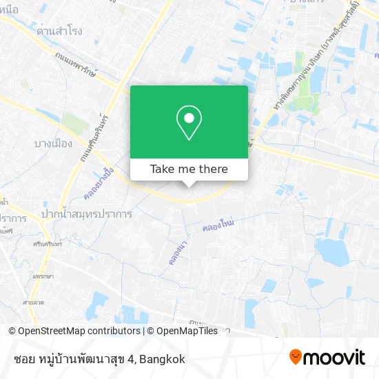 ซอย หมู่บ้านพัฒนาสุข 4 map