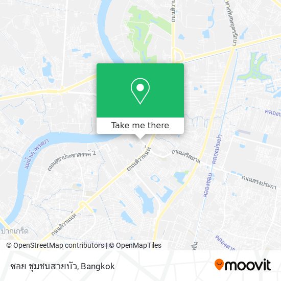 ซอย ชุมชนสายบัว map
