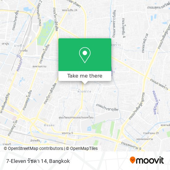7-Eleven รัชดา 14 map