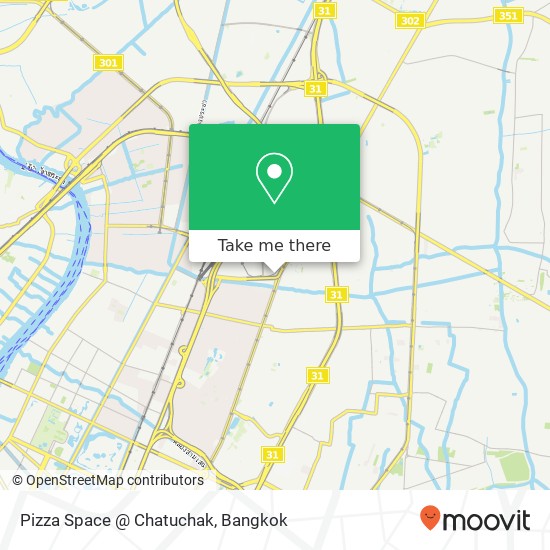 Pizza Space @ Chatuchak map