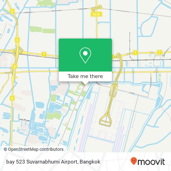 bay 523 Suvarnabhumi Airport map