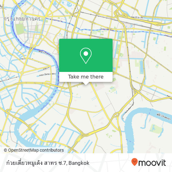 ก๋วยเตี๋ยวหมูเด้ง สาทร ซ.7 map