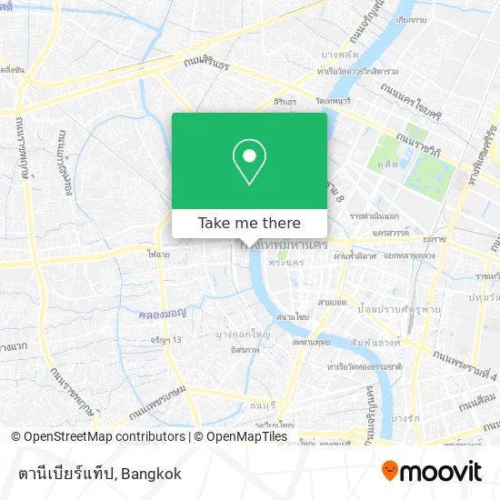 ตานีเบียร์แท็ป map