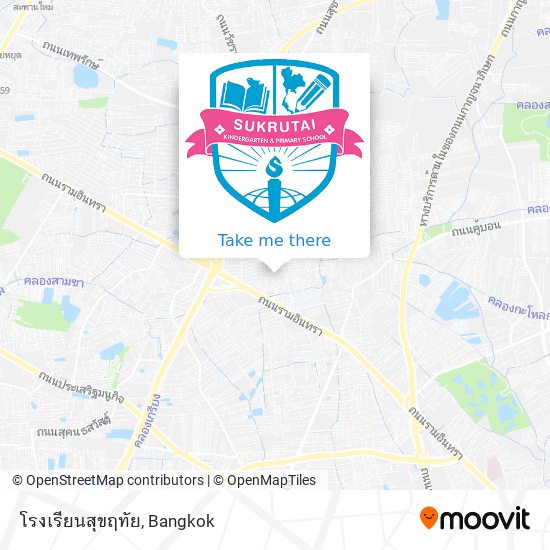 โรงเรียนสุขฤทัย map