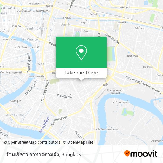 ร้านเจ๊ดาว อาหารตามสั่ง map