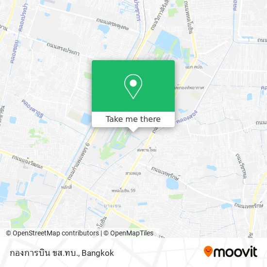 กองการบิน ขส.ทบ. map