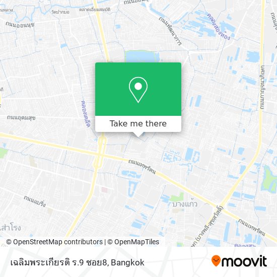 เฉลิมพระเกียรติ ร.9 ซอย8 map