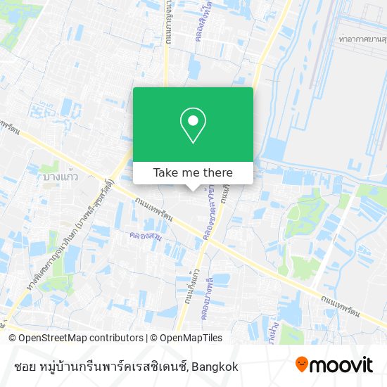 ซอย หมู่บ้านกรีนพาร์คเรสซิเดนซ์ map