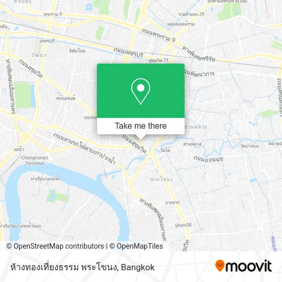 ห้างทองเที่ยงธรรม พระโขนง map