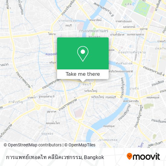 การแพทย์เทอดไท คลีนิคเวชกรรม map