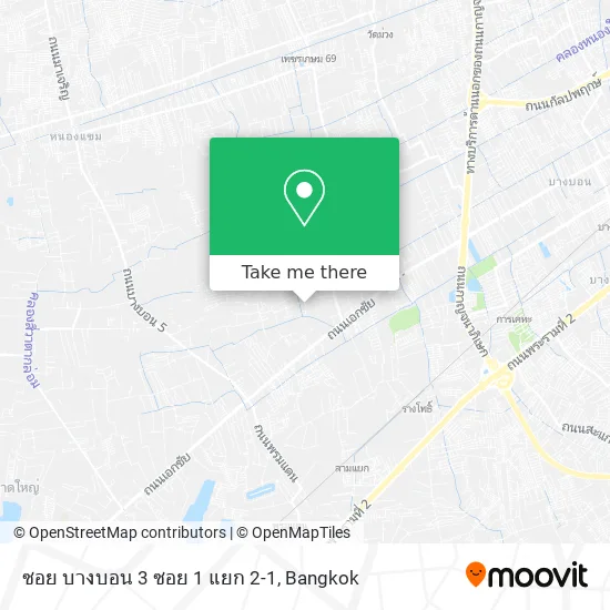 ซอย บางบอน 3 ซอย 1 แยก 2-1 map
