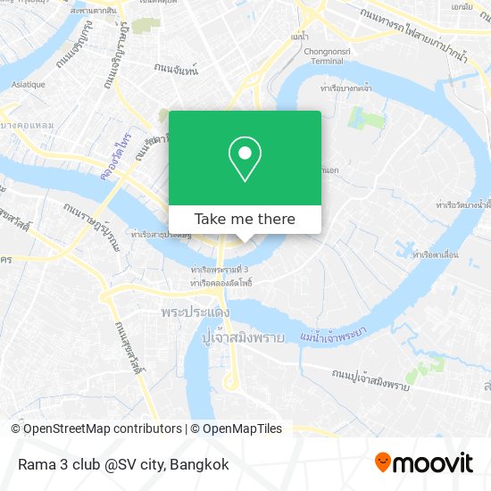 Rama 3 club @SV city map