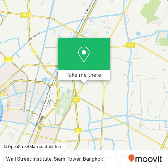 Wall Street Institute, Siam Tower map
