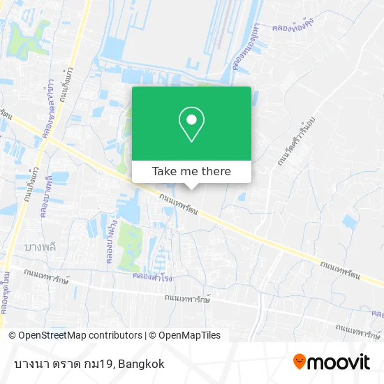บางนา ตราด กม19 map