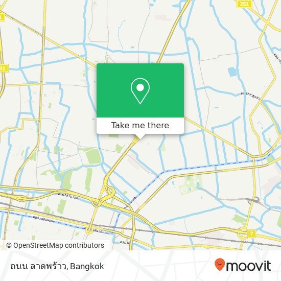 ถนน ลาดพร้าว map