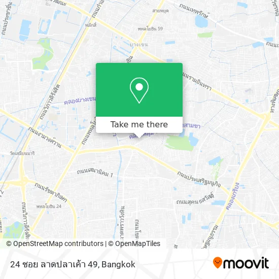 24 ซอย ลาดปลาเค้า 49 map