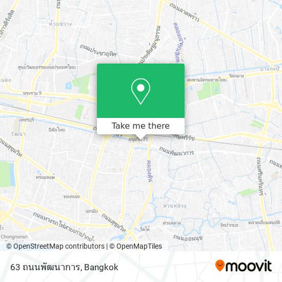 63 ถนนพัฒนาการ map