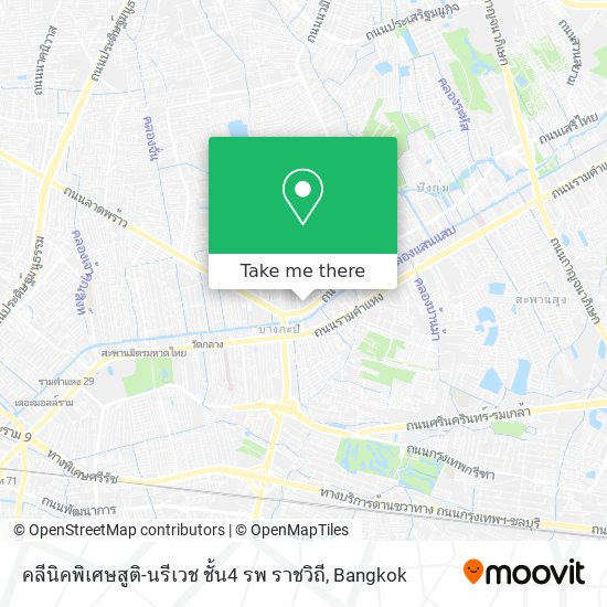 คลีนิคพิเศษสูติ-นรีเวช ชั้น4 รพ ราชวิถี map