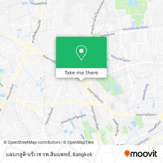 แผนกสูติ-นรีเวช รพ.สินแพทย์ map