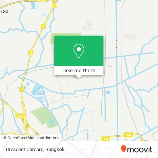 Crescent Carcare map