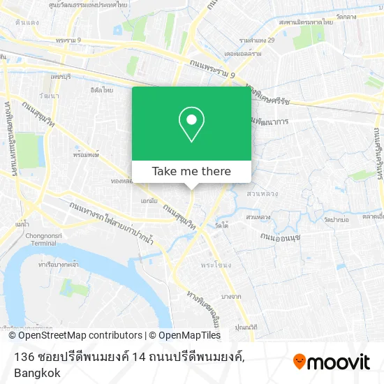 136 ซอยปรีดีพนมยงค์ 14 ถนนปรีดีพนมยงค์ map