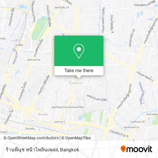 ร้านพี่นุช หน้าไพลินเพลส map