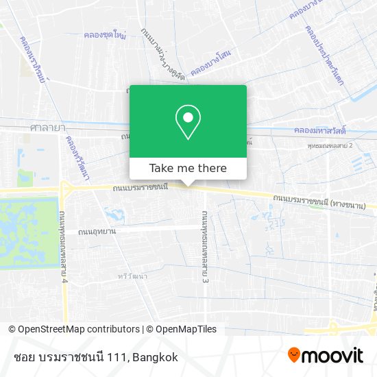 ซอย บรมราชชนนี 111 map