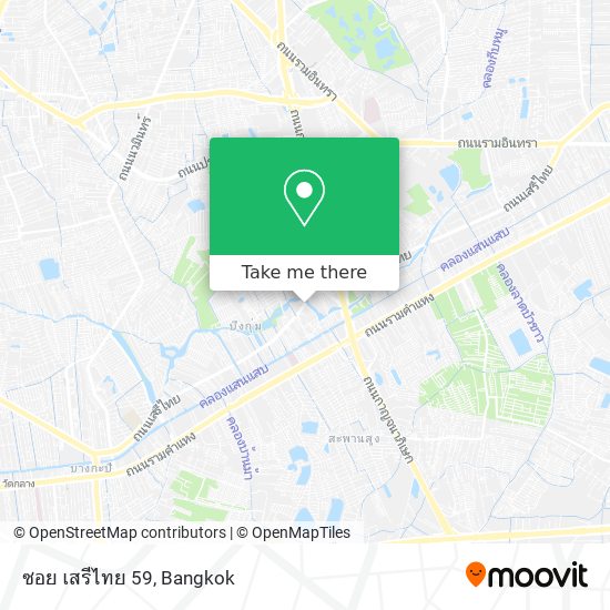 ซอย เสรีไทย 59 map