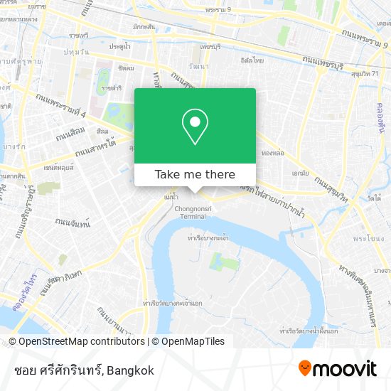 ซอย ศรีศักรินทร์ map