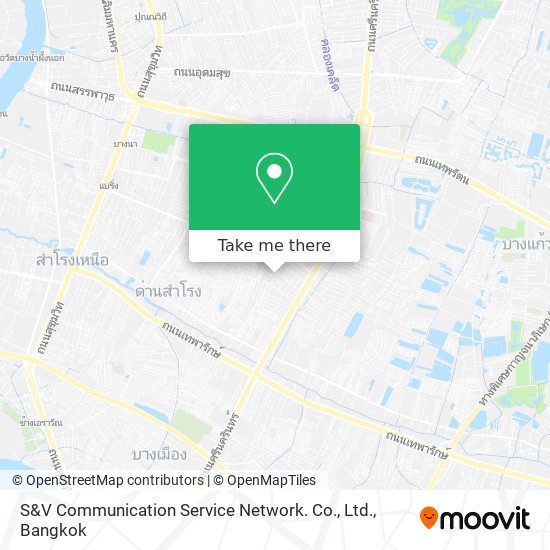 S&V Communication Service Network. Co., Ltd. map
