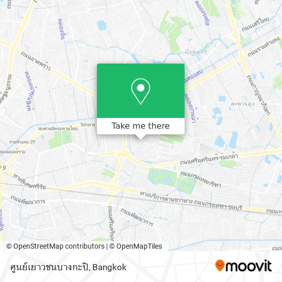 ศูนย์เยาวชนบางกะปิ map