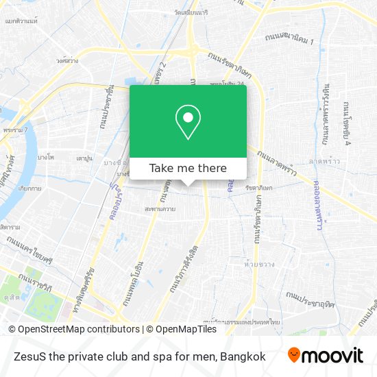 ZesuS the private club and spa for men map