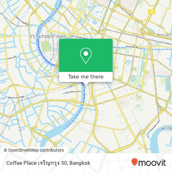 Coffee Place เจริญกรุง 30 map