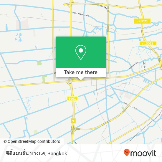 ซิติ้แมนชั่น บางแค map