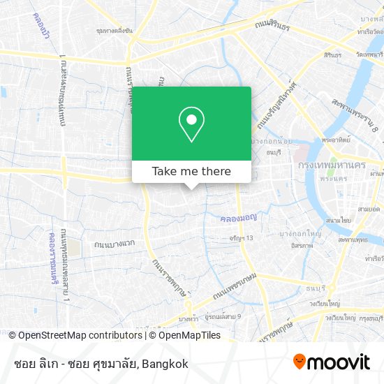 ซอย ลิเก - ซอย ศุขมาลัย map