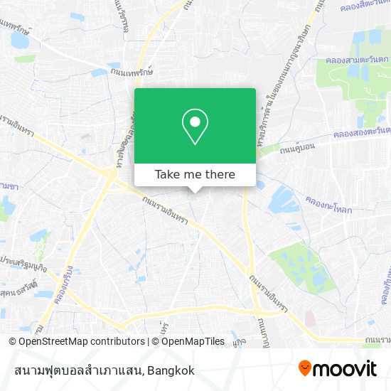 สนามฟุตบอลสำเภาแสน map