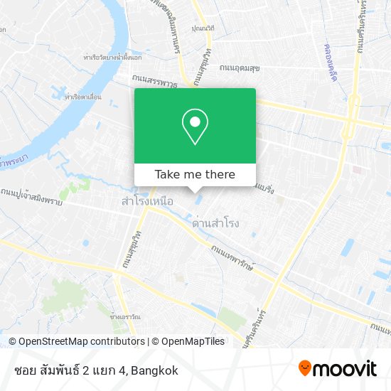 ซอย สัมพันธ์ 2 แยก 4 map