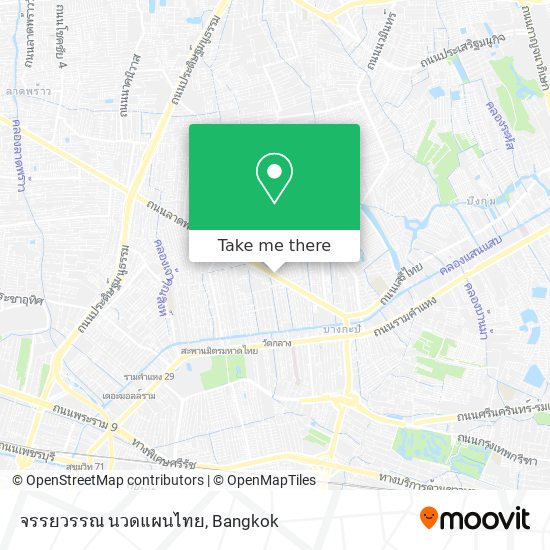 จรรยวรรณ นวดแผนไทย map